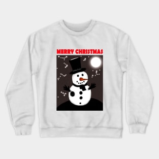 Merry Christmas Snowman 2022 Crewneck Sweatshirt